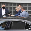 Prezydent Czech, Milosz Zeman, wychodzi ze szpitala
