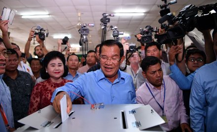 Kambodża: Partia rządząca zdobyła 100 proc. miejsc w parlamencie