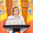 Prezydent Maia Sandu mówi, że jej kraj jest na celowniku Rosji