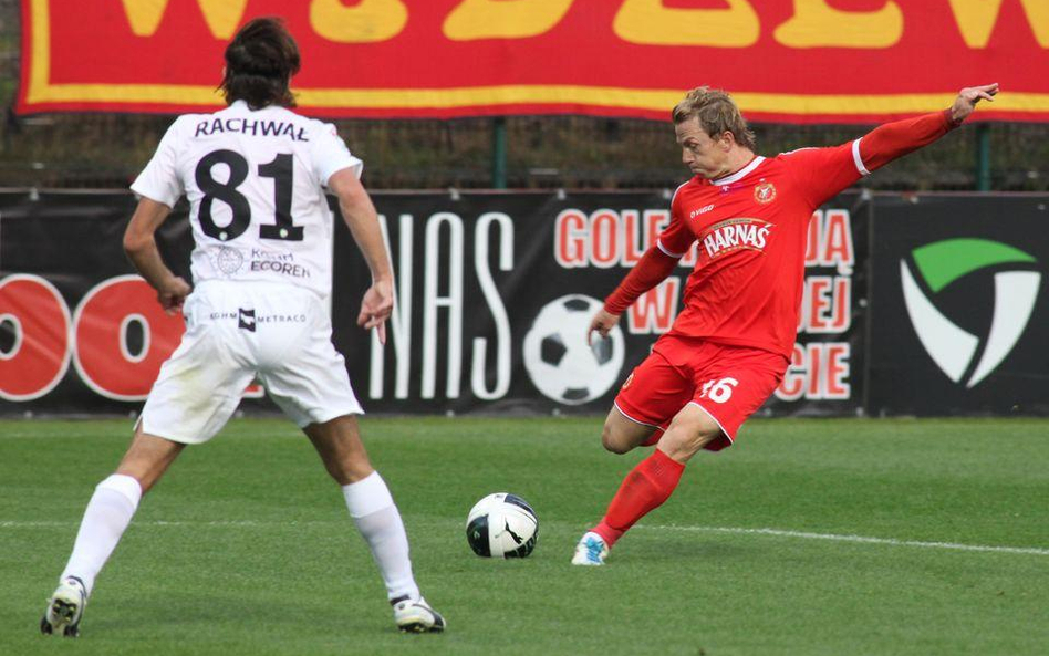 Mecz Widzewa Łódź z KGHM Zagłębie w 2011 roku. Dziś drużyny spotkają się na stadionie w Łodzi w mecz