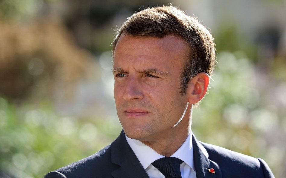 Emmanuel Macron do młodych aktywistów: Jedźcie protestować do Polski