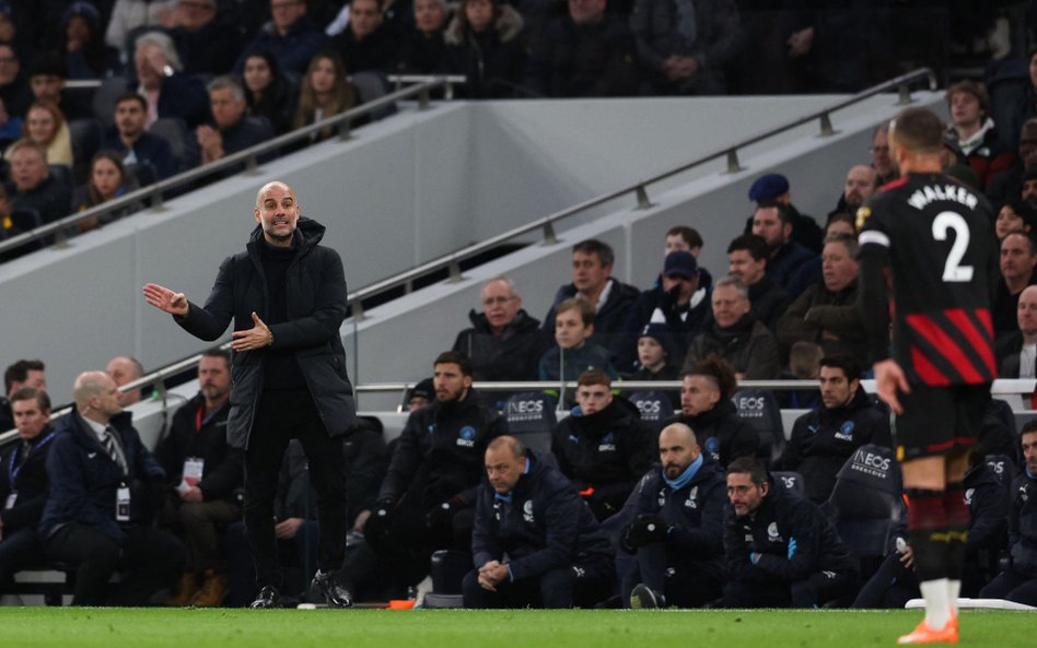 Pep Guardiola, trener Manchesteru City