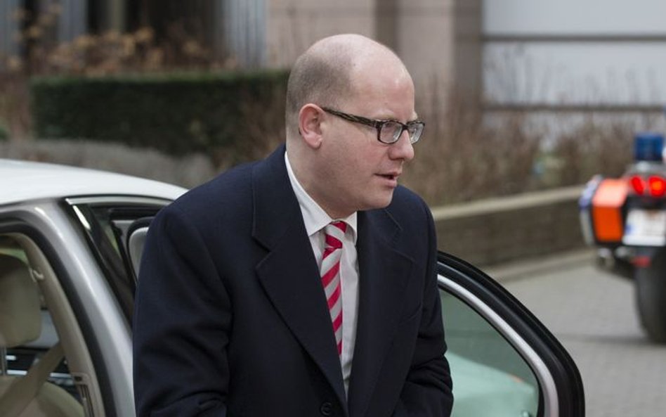 Premier Czech Bohuslav Sobotka