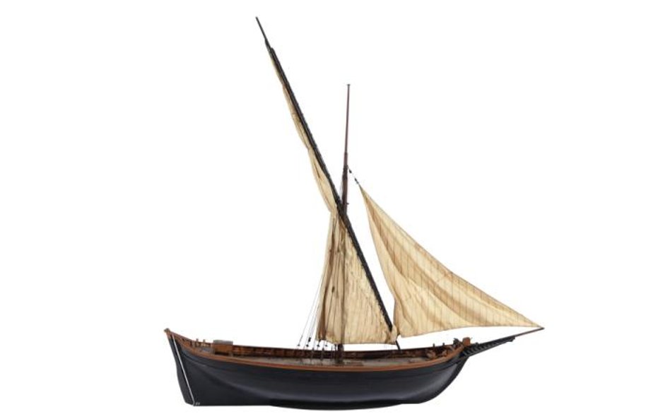 Tartana, mała marsylska łódź żaglowa, XVIII wiek