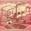 Fragment banknotu 100 zł z 1948 roku