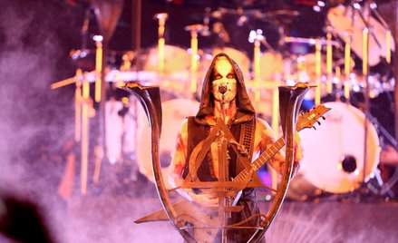 "Nergal" z zespołem Behemoth podczas gali muzyki rozrywkowej i jazzowej Fryderyk Festiwal 2023