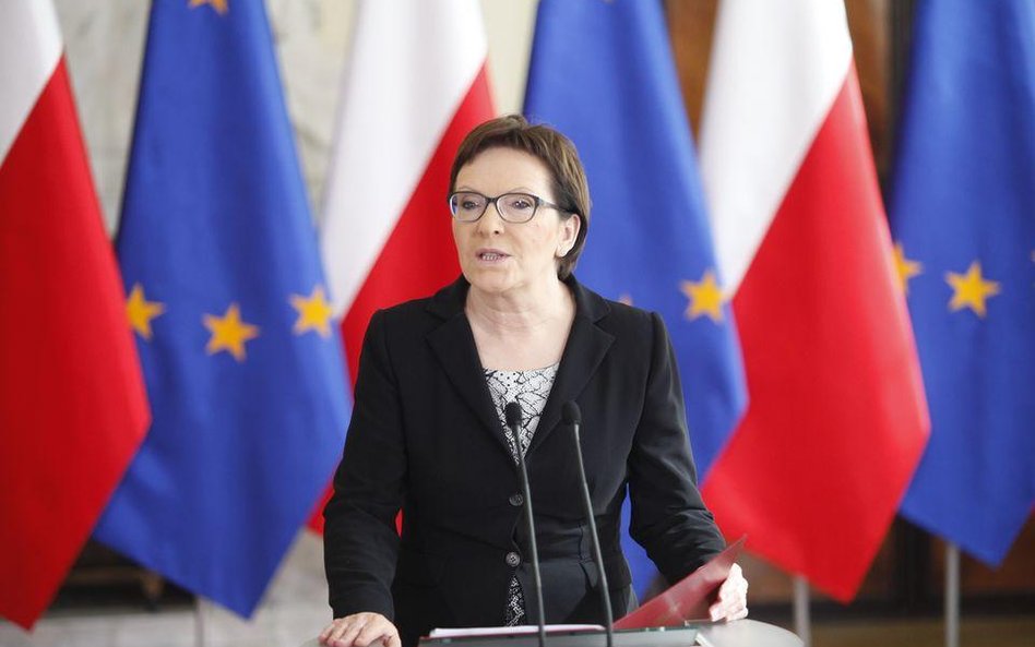 Premier Ewa Kopacz