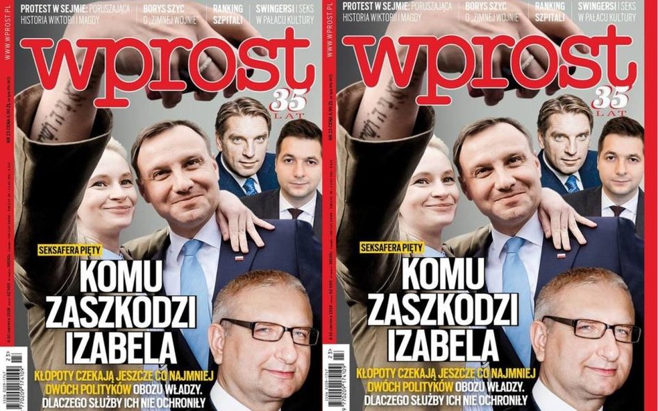 Izabela Pek chce przeprosin i zadośćuczynienia od „Wprost” za tekst i okładkę z prezydentem Andrzejem Dudą
