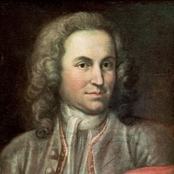 Portret młodego Jana Sebastiana Bacha (ok. 1715 r.) namalowany przez Johanna Ernsta Rentscha Starsze