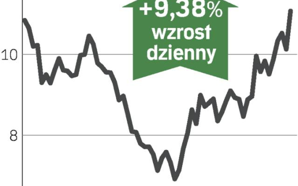 Lepsze perspektywy podbiły kurs