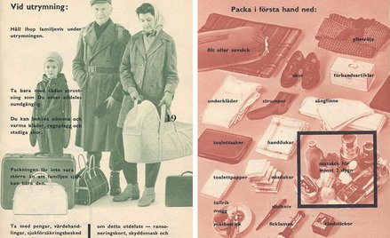 Broszura "Om kriget kommer" - edycja z 1961 roku