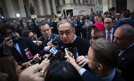 Sergio Marchionne, prezes Fiata Chryslera (FCA)