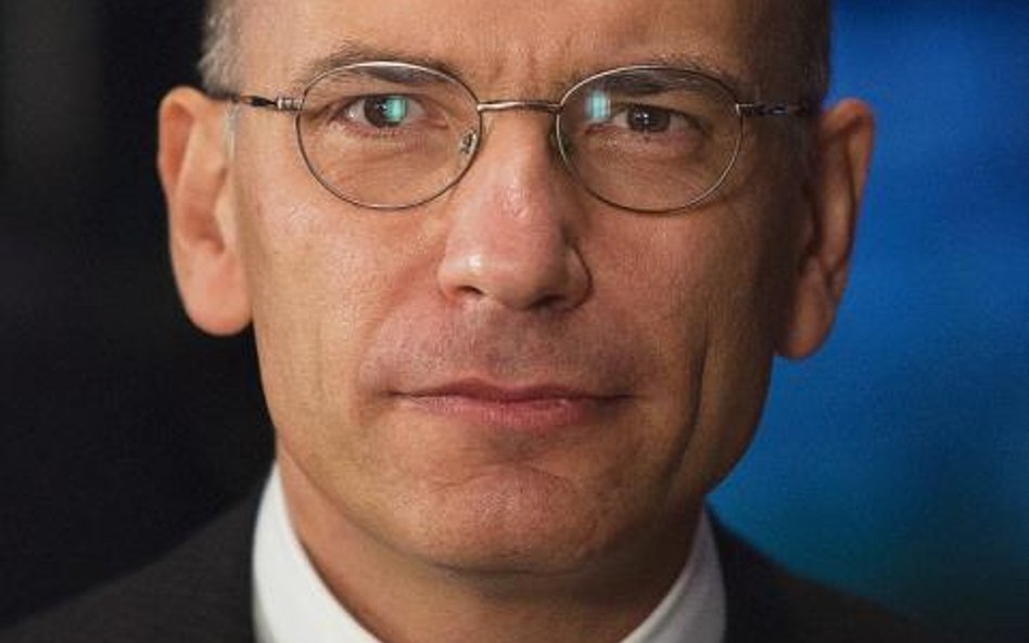 Premier Włoch Enrico Letta