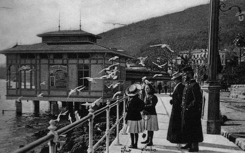 Promenada w Abbazii, 1900 r.