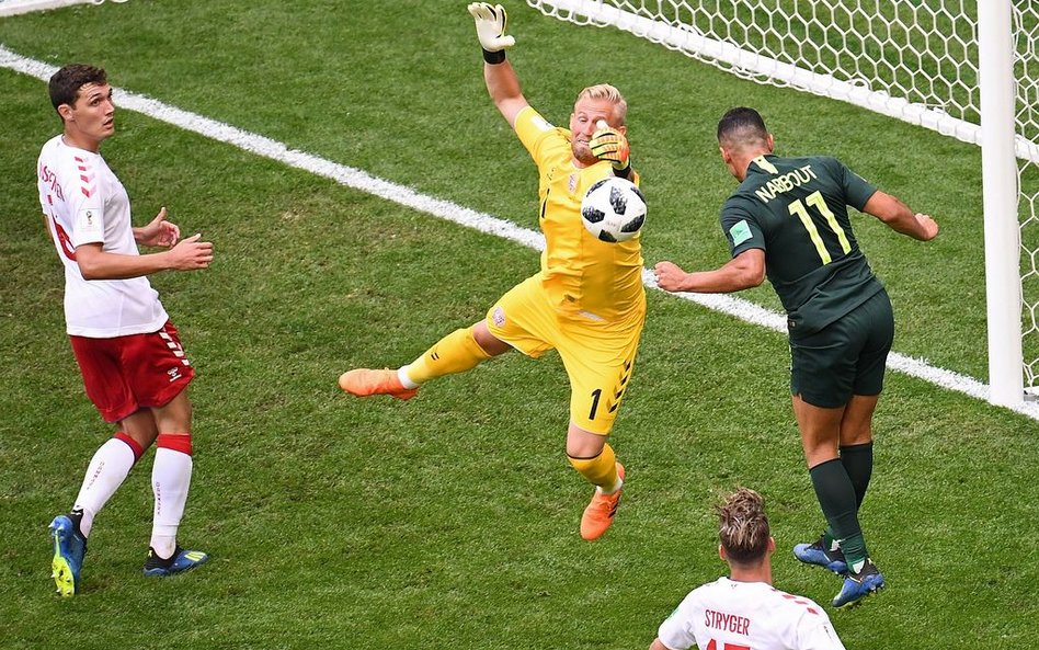 Mistrzostwa świata w Rosji, grupa C: Dania - Australia 1:1