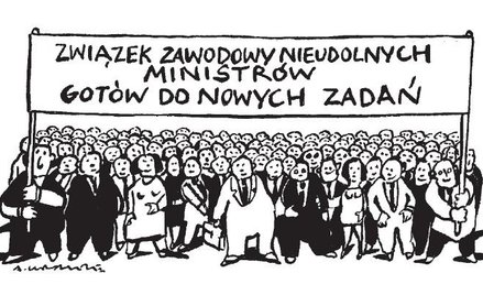 Komentarz rysunkowy. Związek zawodowy