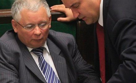 Zmarły w katastrofie smoleńskiej Przemysław Gosiewski (na zdjęciu z Jarosławem Kaczyńskim) walczył o