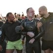 Polski ultramaratończyk dopłynął do Dziwnowa, kończąc historyczną przeprawę przez Morze Bałtyckie ze