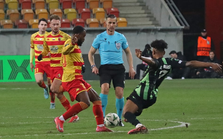 Jagiellonia blisko ćwierćfinału Ligi Konferencji. Gol przewrotką wisienką na torcie