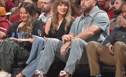Taylor Swift i Travis Kelce w maju tego roku, na nieco ponad miesiąc przed ślubem. Nie opublikowano 