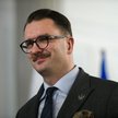 Poseł PiS Łukasz Mejza podczas uroczystości wręczenia nowym posłom Sejmu X kadencji zaświadczeń o wy