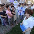 Protest pod lubelskim NFZ