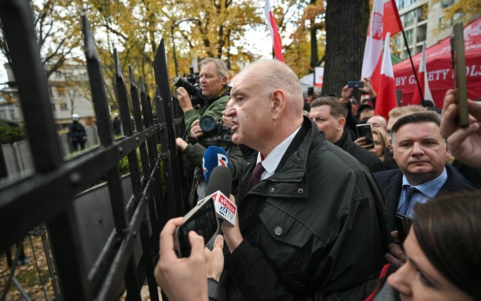 Bogdan Święczkowski przed Trybunałem Konstytucyjnym w Warszawie
