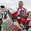 Rafał Sonik na starcie Atacama Rally