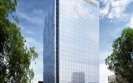 Wybrane elementy bryły będą nawiązywać do kształtu obecnego obiektu