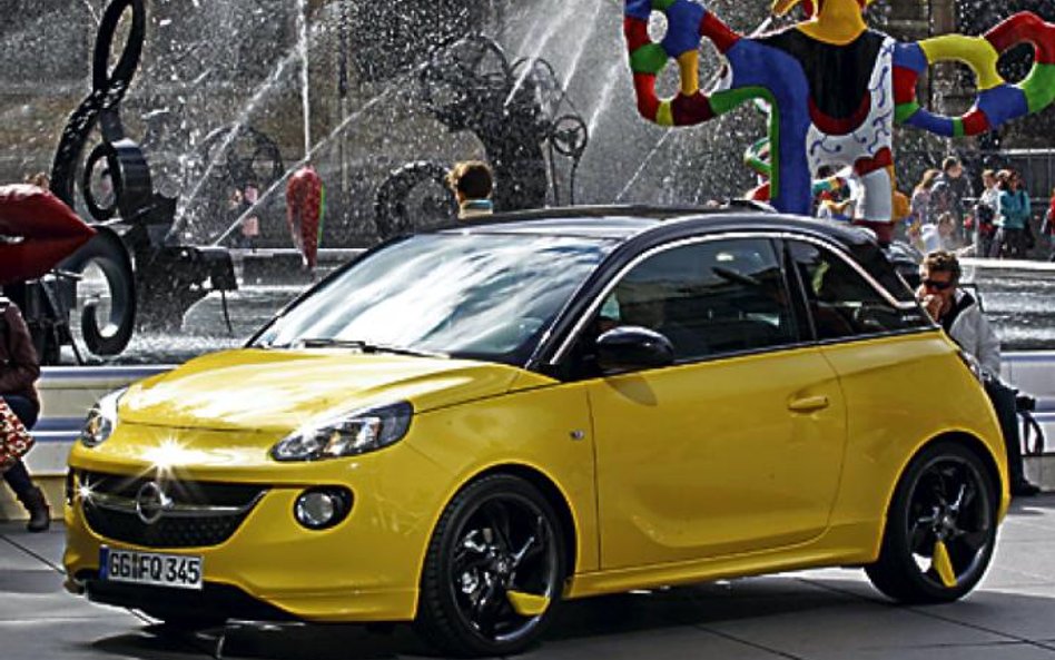 Opel Adam ma konkurować z Fiatem 500, Audi A1 i Citroenem DS3