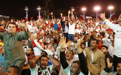 Katar oszalał po wygraniu przez piłkarzy Pucharu Azji