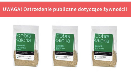 Produkt "dobra kaloria" wycofany ze sprzedaży