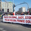 Rolnicy znów szturmują stolicę. Głośny protest z ogólnymi hasłami