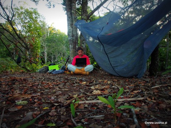 Dr Izabela Stachowicz w dżungli w Wenezueli
