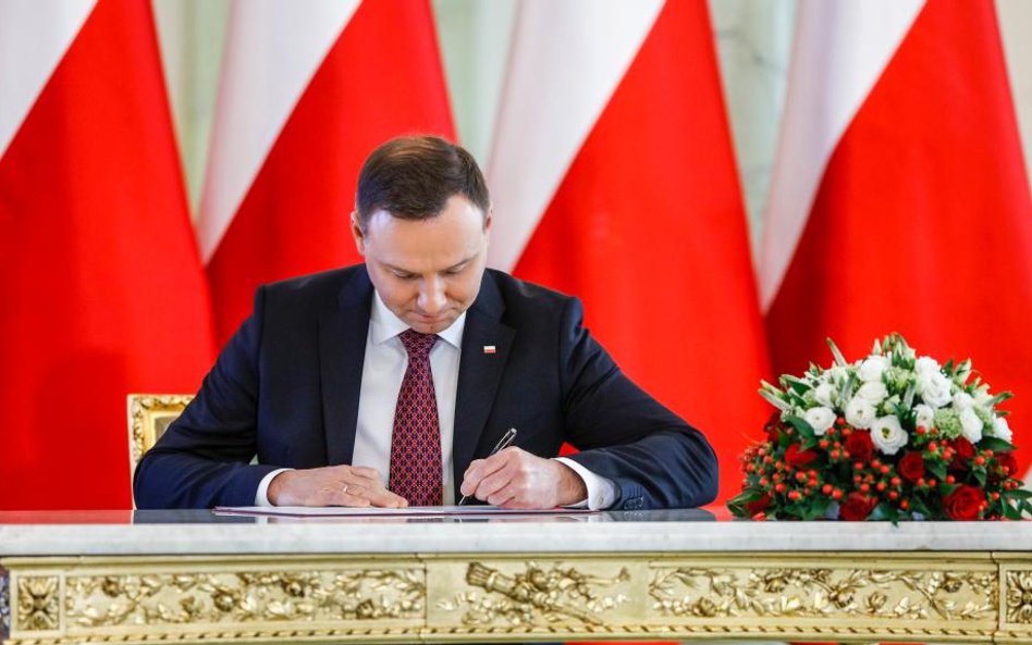 Prezydent Andrzej Duda