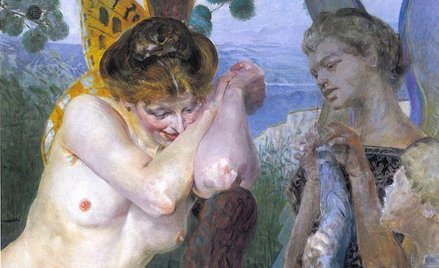 Jacek Malczewski "Tobiasz z harpią", 1909 r.