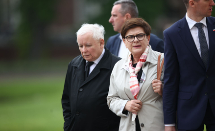 Jarosław Kaczyński i Beata Szydło