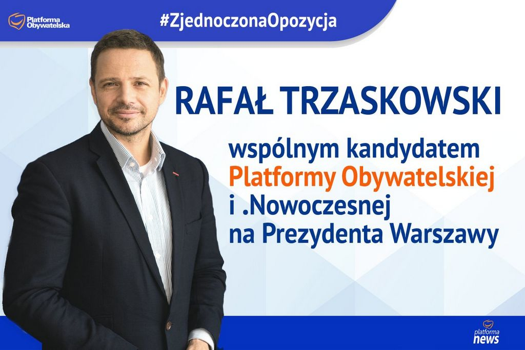 Nowoczesna Poprze Trzaskowskiego - Rp.pl