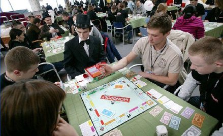 Gra „Monopoly” ma własne międzynarodowe mistrzostwa świata. Na zdjęciu turniej eliminacyjny w Gdyni,