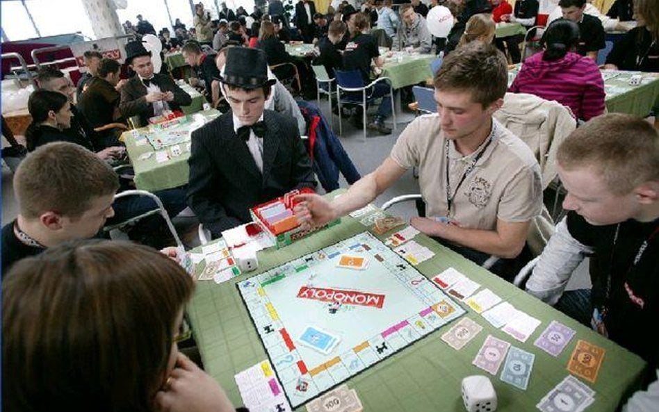 Gra „Monopoly” ma własne międzynarodowe mistrzostwa świata. Na zdjęciu turniej eliminacyjny w Gdyni,