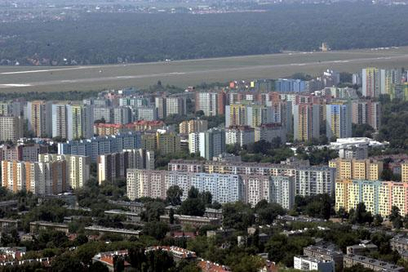 Bielany z lotu ptaka