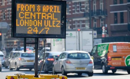 Słone opłaty za wjazd do centrum Londynu