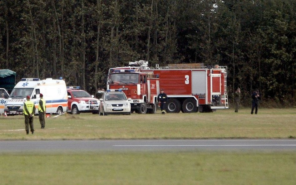 Katastrofa awionetki w Bydgoszczy. Zginęły dwie osoby