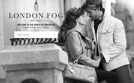 Brytyjska firma London Fog produkująca płaszcze