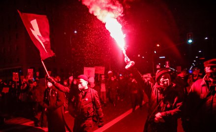 Protesty po wyroku TK w sprawie aborcji przyciągnęły głównie młodych ludzi