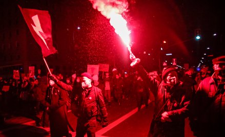 Protest po wyroku Trybunału Konstytucyjnego ws. aborcji
