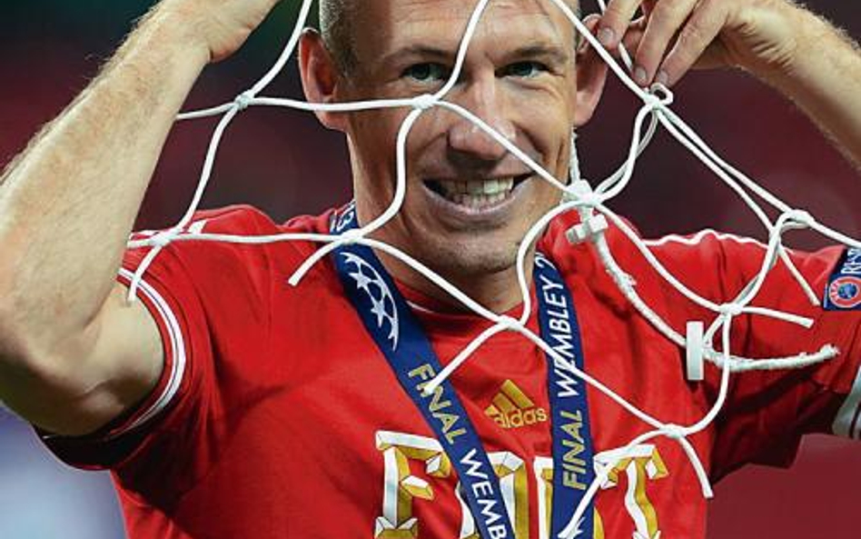 Arjen Robben mistrzostwa zdobywał wszędzie, gdzie grał. Ligę Mistrzów wygrał pierwszy raz