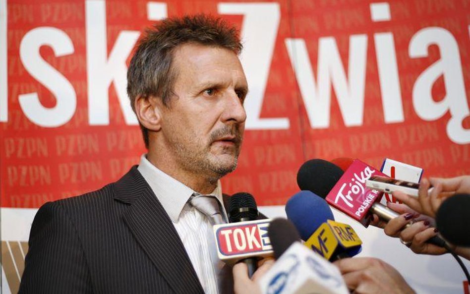 Selekcjoner piłkarskiej reprezentacji Polski Stefan Majewski