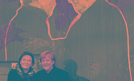 Ewa Kopacz i Angela Merkel zwiedziły wystawę w Krzyżowej