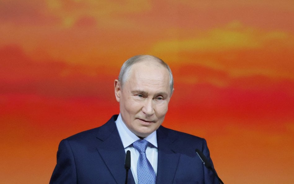 Przywódca Rosji Władimir Putin